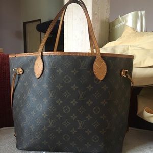 Authentic preowned lv Neverfull MM